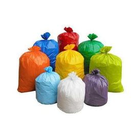 Διαρροών απόδειξης ζωηρόχρωμες PLA απορριμάτων συνήθειας βιοδιασπάσιμες τσάντες δοχείων τσαντών πλαστικές