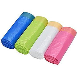 Διαρροών απόδειξης ζωηρόχρωμες PLA απορριμάτων συνήθειας βιοδιασπάσιμες τσάντες δοχείων τσαντών πλαστικές