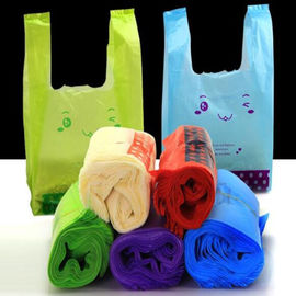 100% βιοδιασπάσιμες τσάντες αγορών, λιπασματοποιήσιμες τσάντες παντοπωλείων μπλουζών
